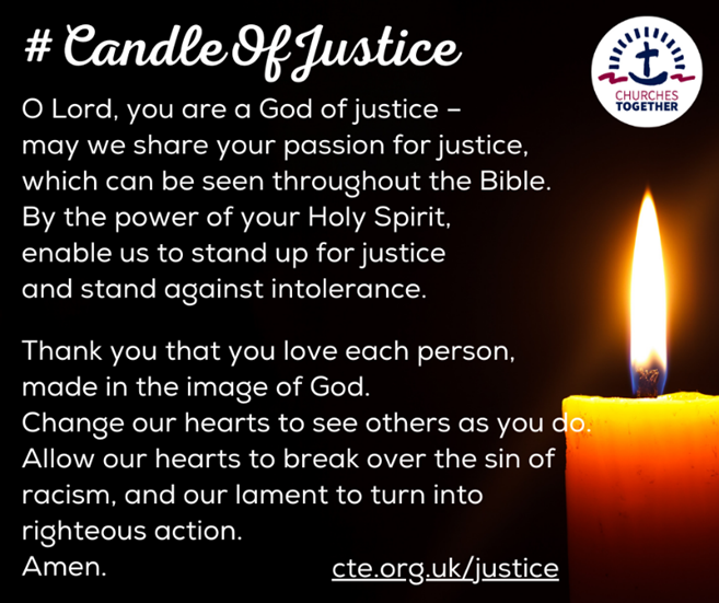 Candle of Justice prayer