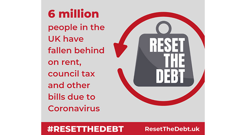 Reset the debt banner