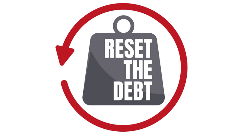 Reset the debt 2