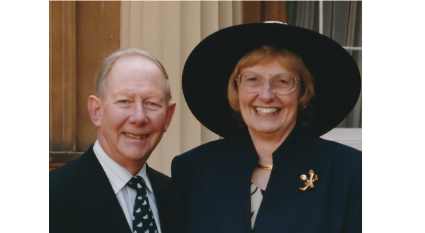 Margaret Seward and hubby credit the Seward family